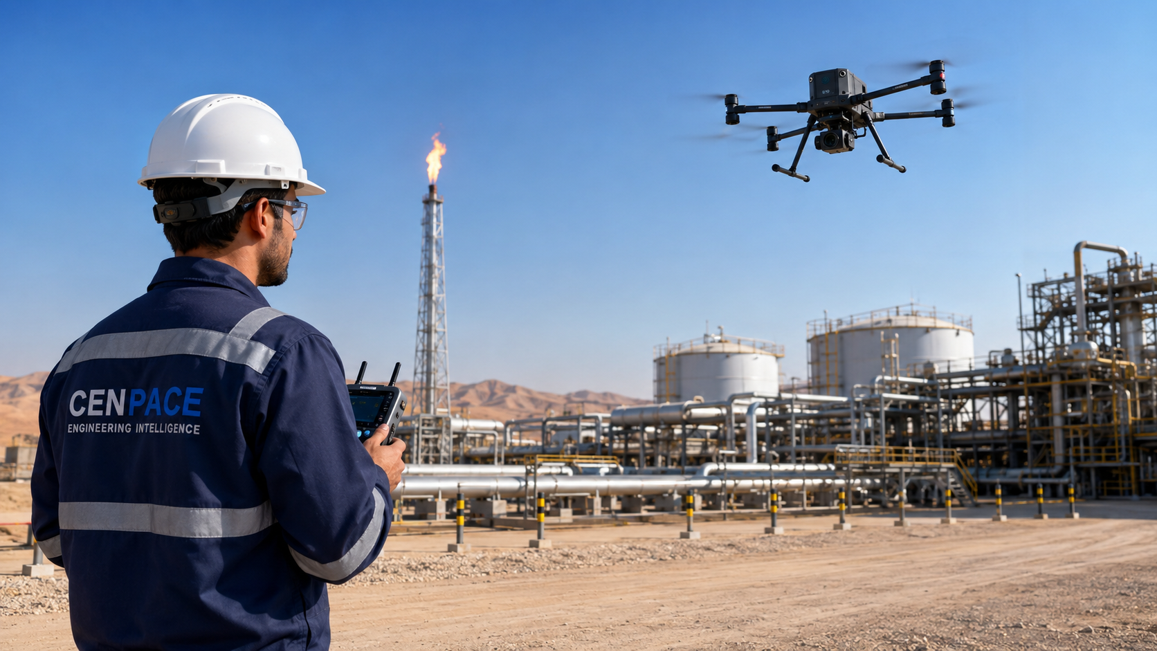 Drone inspection — Cenpace