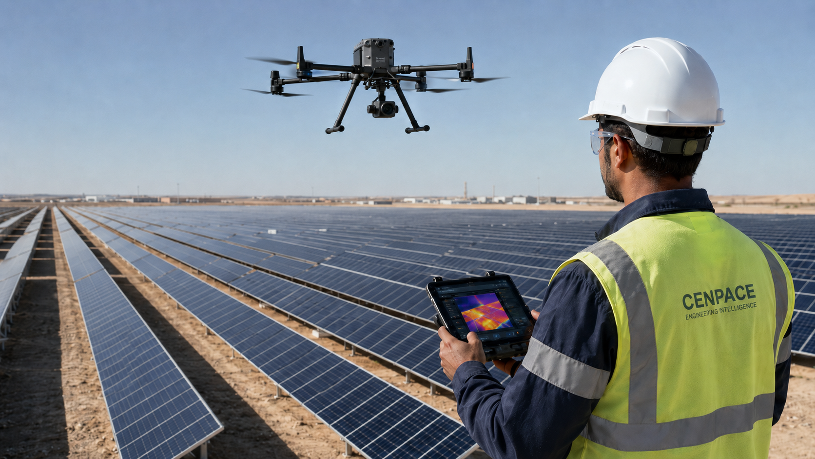 Solar PV thermal inspection — Cenpace